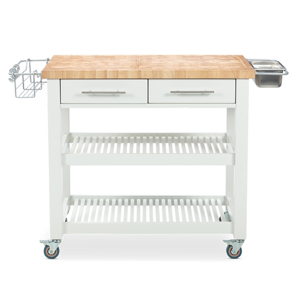 Chris & Chris Pro Chef 38"W x 20"D White