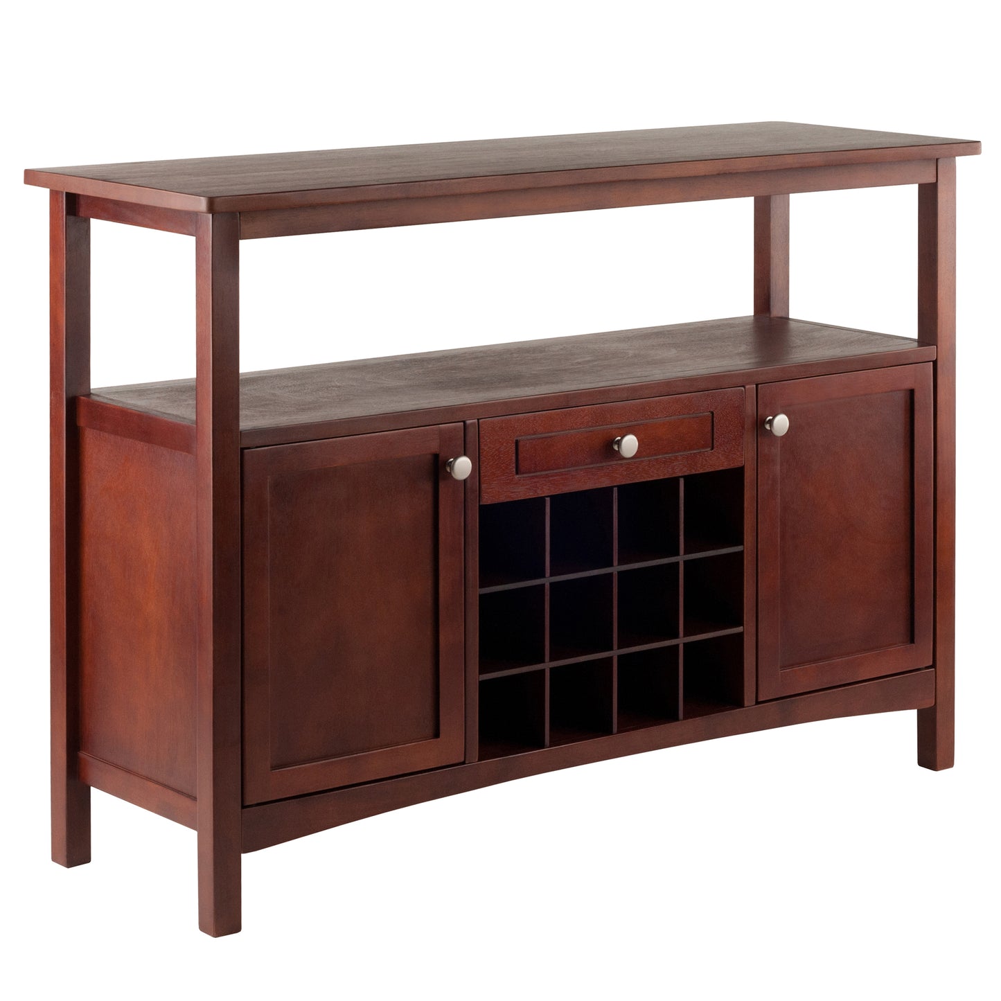 Winsome Colby Buffet Cabinet, Walnut